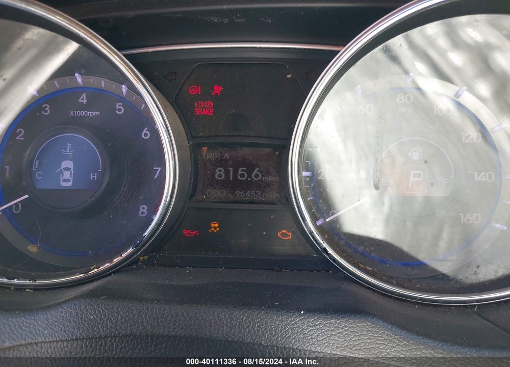 2014 HYUNDAI SONATA VIN: 5NPEB4AC2EH869564