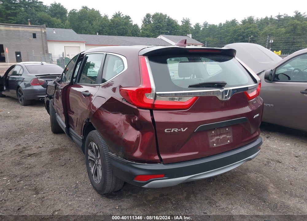 2017 HONDA CR-V LX VIN: 5J6RW6H32HL005521