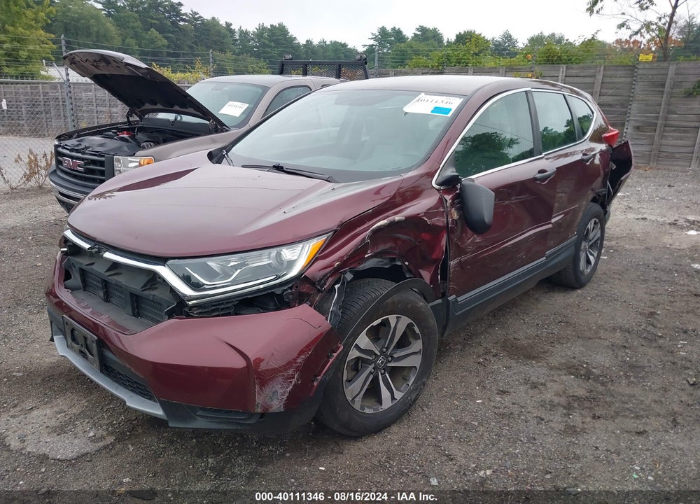 2017 HONDA CR-V LX VIN: 5J6RW6H32HL005521
