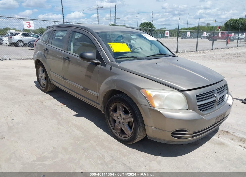 2007 DODGE CALIBER SXT VIN: 1B3HB48B67D206325