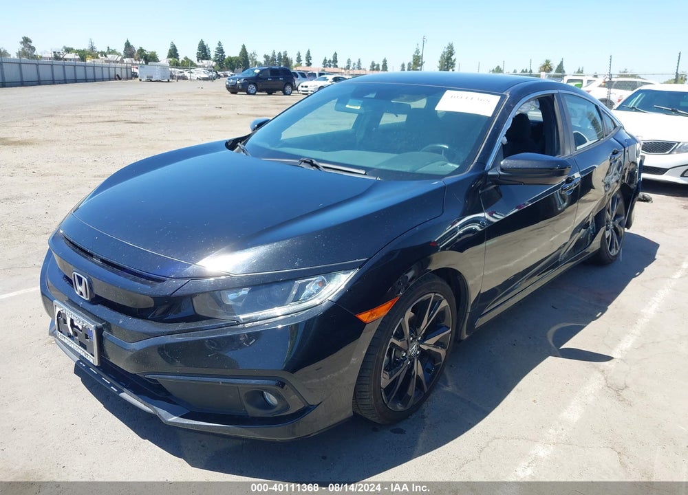 2020 HONDA CIVIC SPORT VIN: 19XFC2F84LE205486