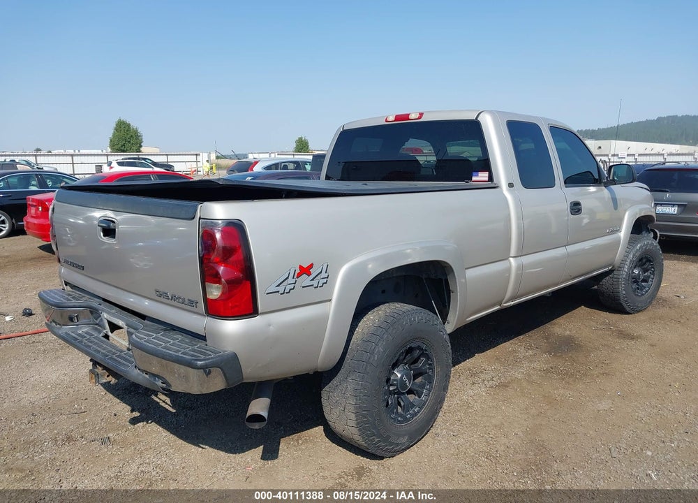 2004 CHEVROLET SILVERADO 2500HD VIN: 1GCHK29UX4E307540