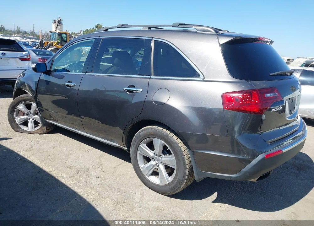 2011 ACURA MDX TECHNOLOGY PACKAGE VIN: 2HNYD2H41BH519268