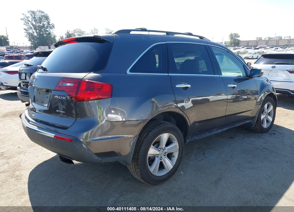 2011 ACURA MDX TECHNOLOGY PACKAGE VIN: 2HNYD2H41BH519268