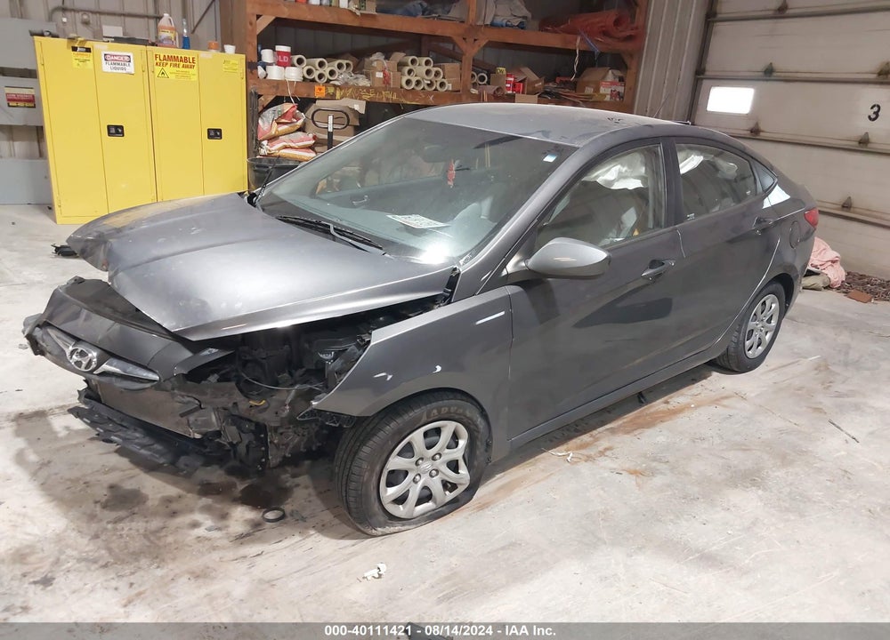 2013 HYUNDAI ACCENT GLS VIN: KMHCT4AE7DU417163