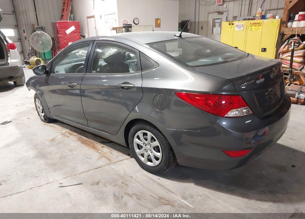 2013 HYUNDAI ACCENT GLS VIN: KMHCT4AE7DU417163