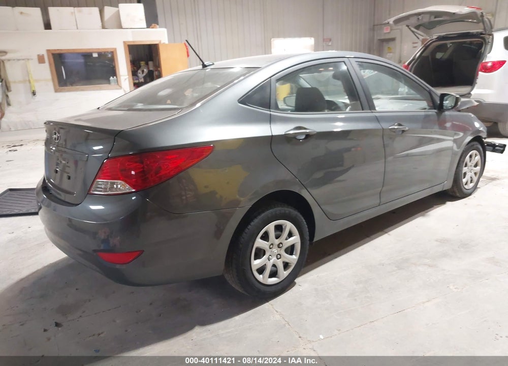2013 HYUNDAI ACCENT GLS VIN: KMHCT4AE7DU417163