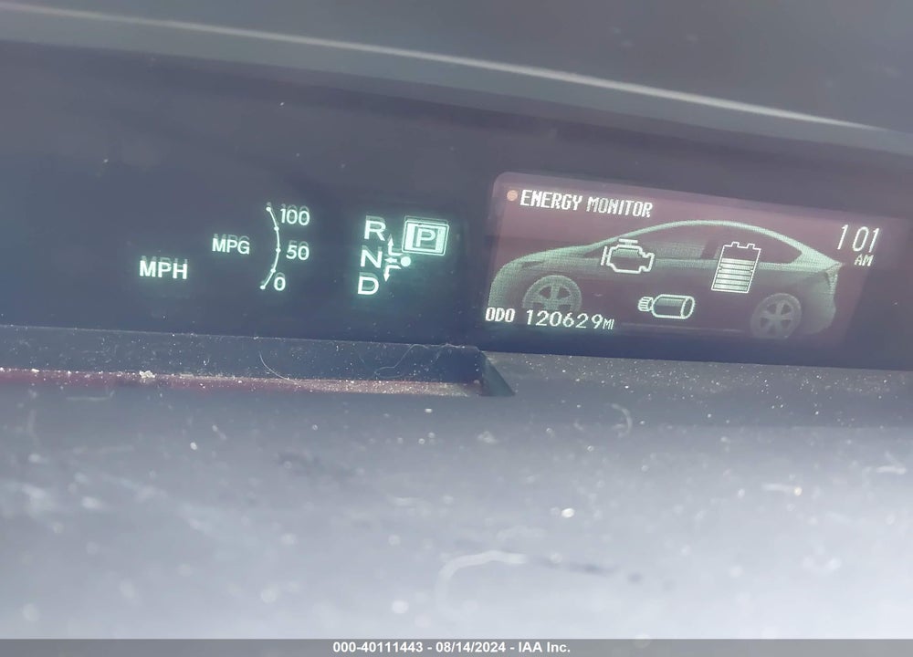 2014 TOYOTA PRIUS FOUR VIN: JTDKN3DU2E1743589