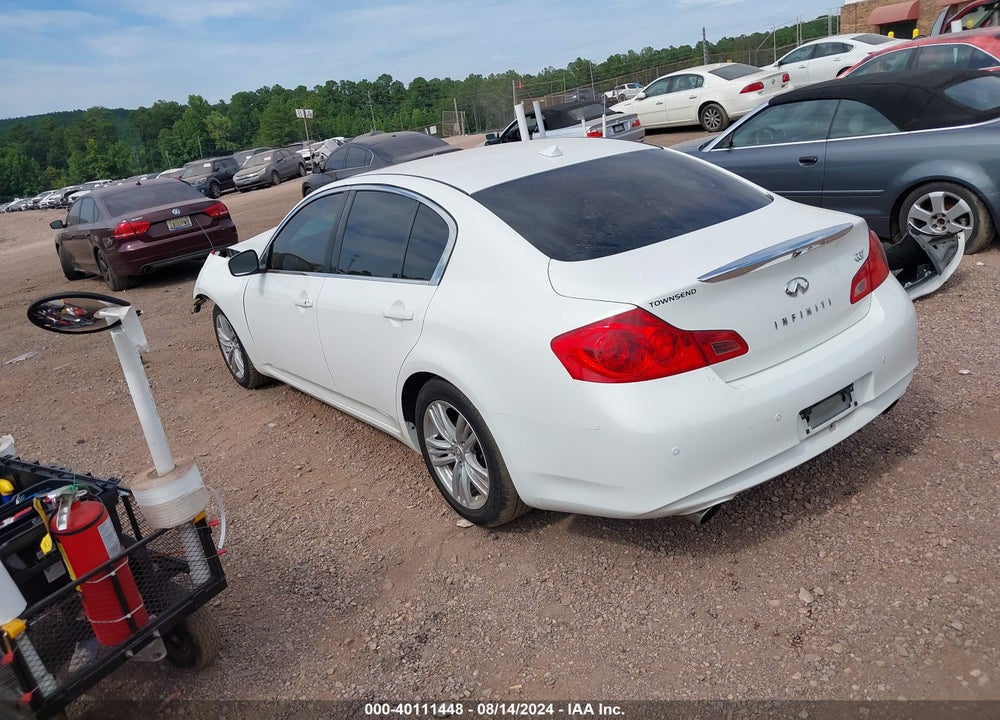 2013 INFINITI G37 JOURNEY VIN: JN1CV6AP5DM715385