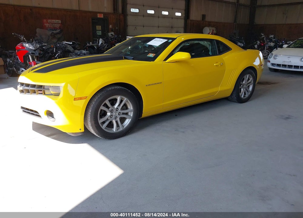 2013 CHEVROLET CAMARO 1LT VIN: 2G1FB1E30D9213404