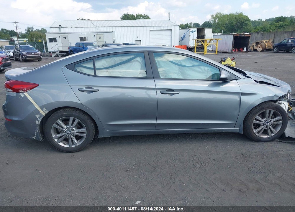 2018 HYUNDAI ELANTRA SEL VIN: KMHD84LF0JU534834