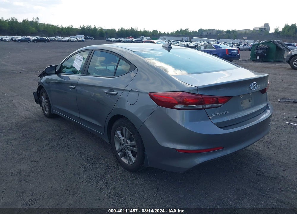 2018 HYUNDAI ELANTRA SEL VIN: KMHD84LF0JU534834