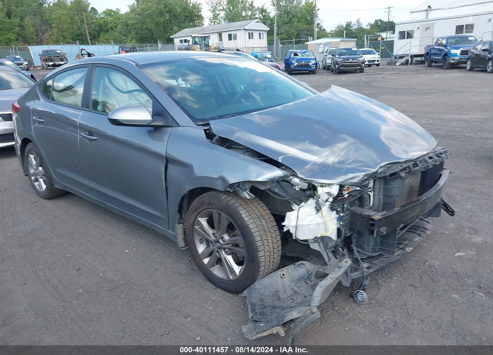 2018 HYUNDAI ELANTRA SEL VIN: KMHD84LF0JU534834