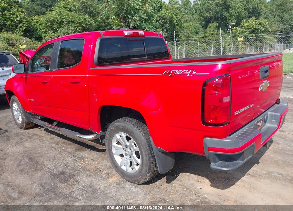 2019 CHEVROLET COLORADO LT VIN: 1GCGTCEN8K1126048