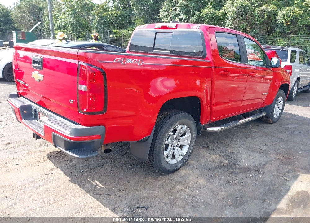 2019 CHEVROLET COLORADO LT VIN: 1GCGTCEN8K1126048