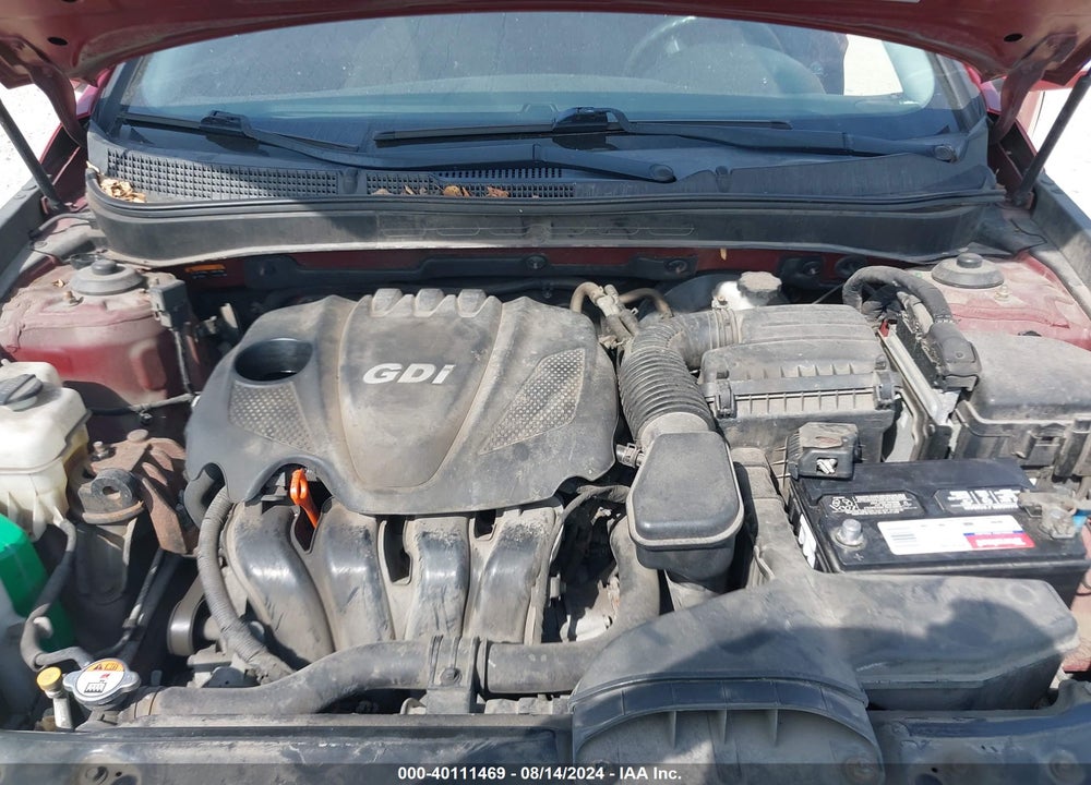 2014 HYUNDAI SONATA GLS VIN: 5NPEB4ACXEH928845