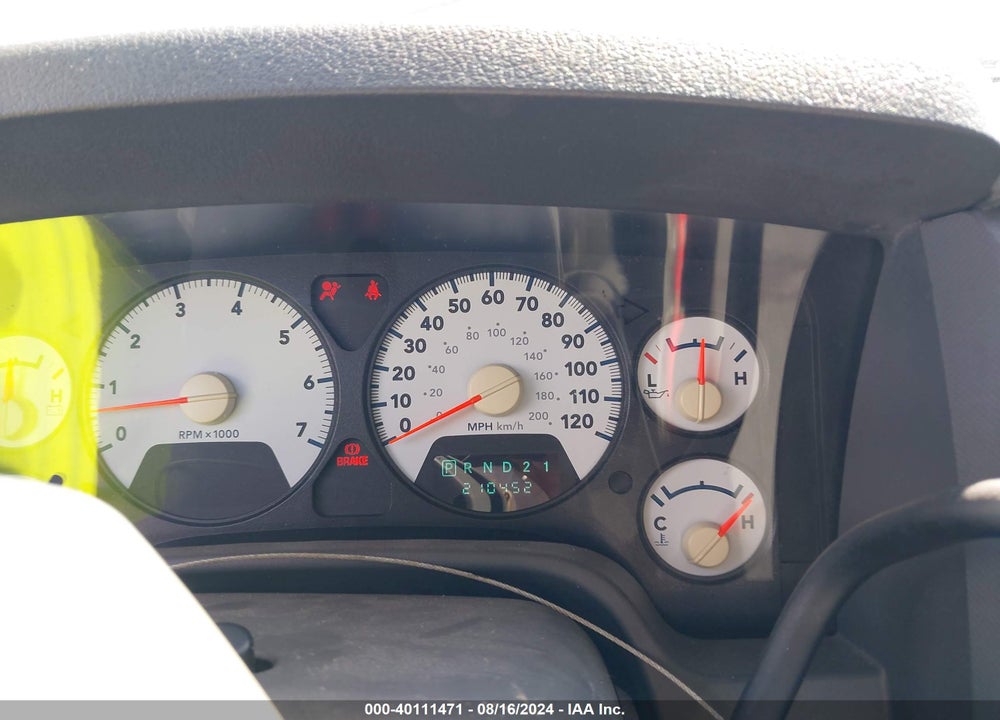 2007 DODGE RAM 1500 VIN: 1D7HA18P27S257432