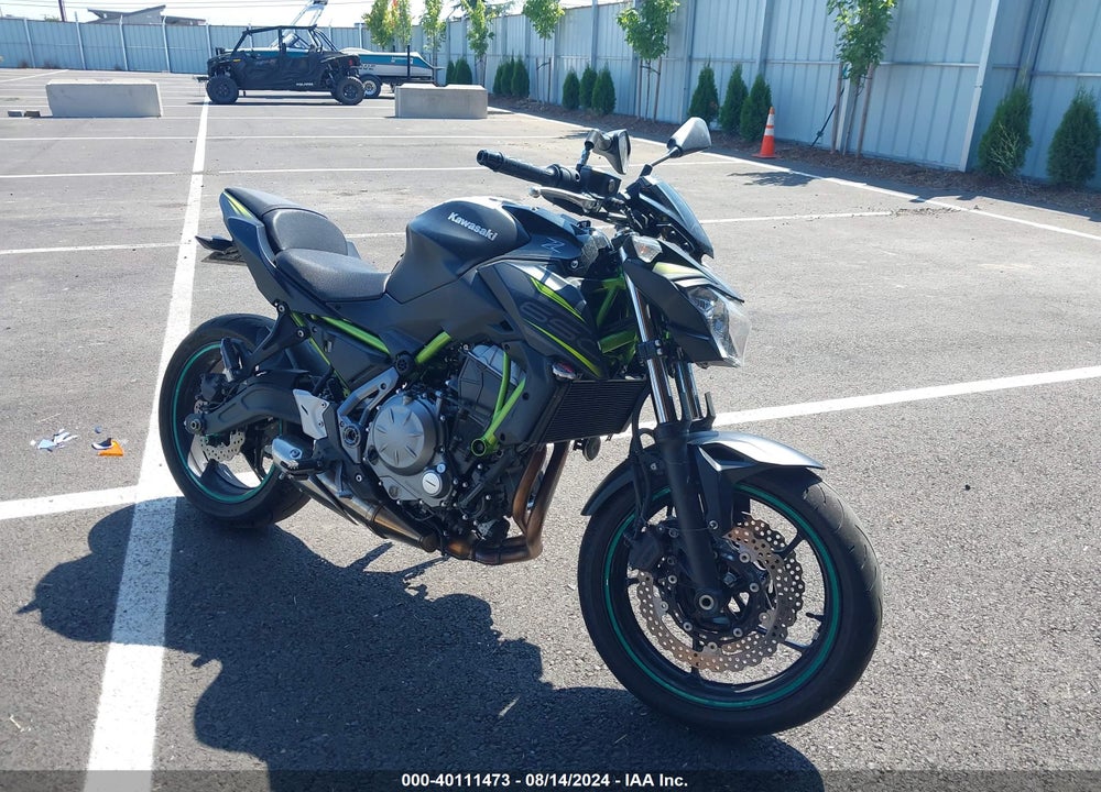 2019 KAWASAKI ER650 G VIN: JKAEREG19KDA02491
