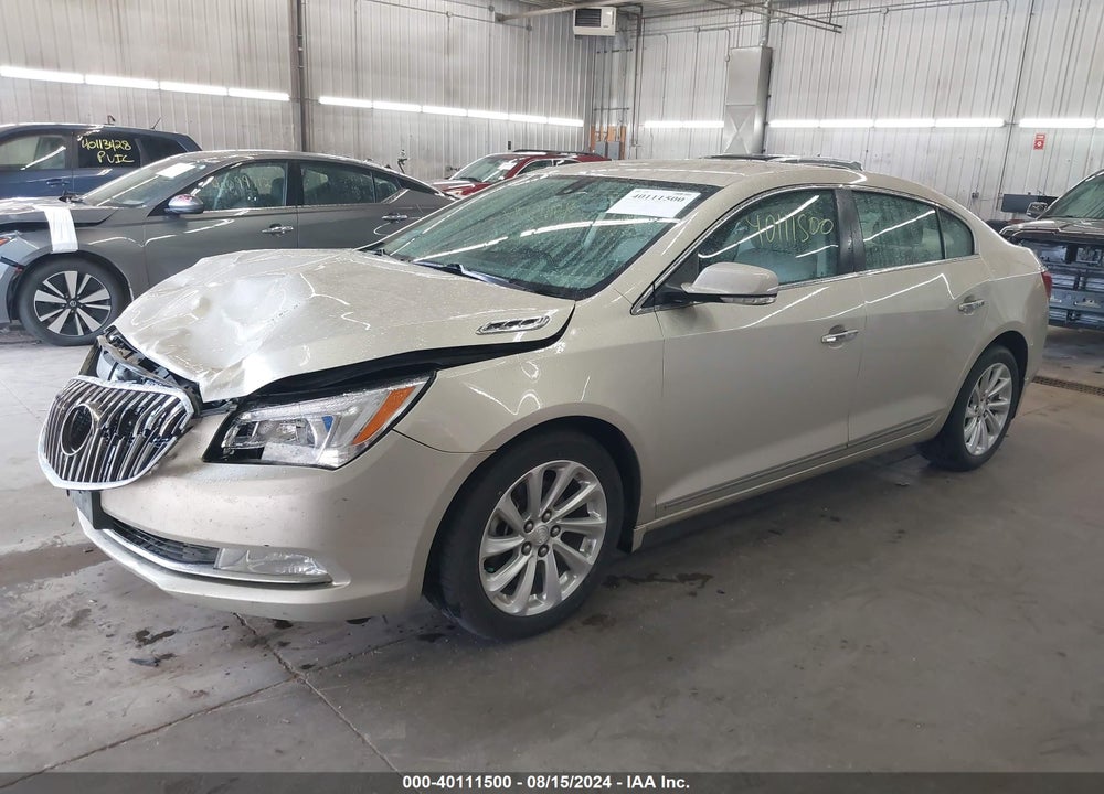 2016 BUICK LACROSSE LEATHER VIN: 1G4GB5G32GF115935