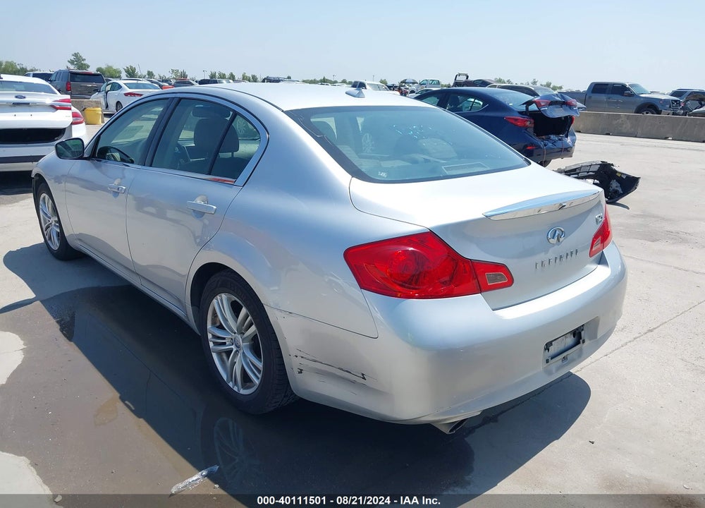 2011 INFINITI G25 JOURNEY VIN: JN1DV6AP5BM602859