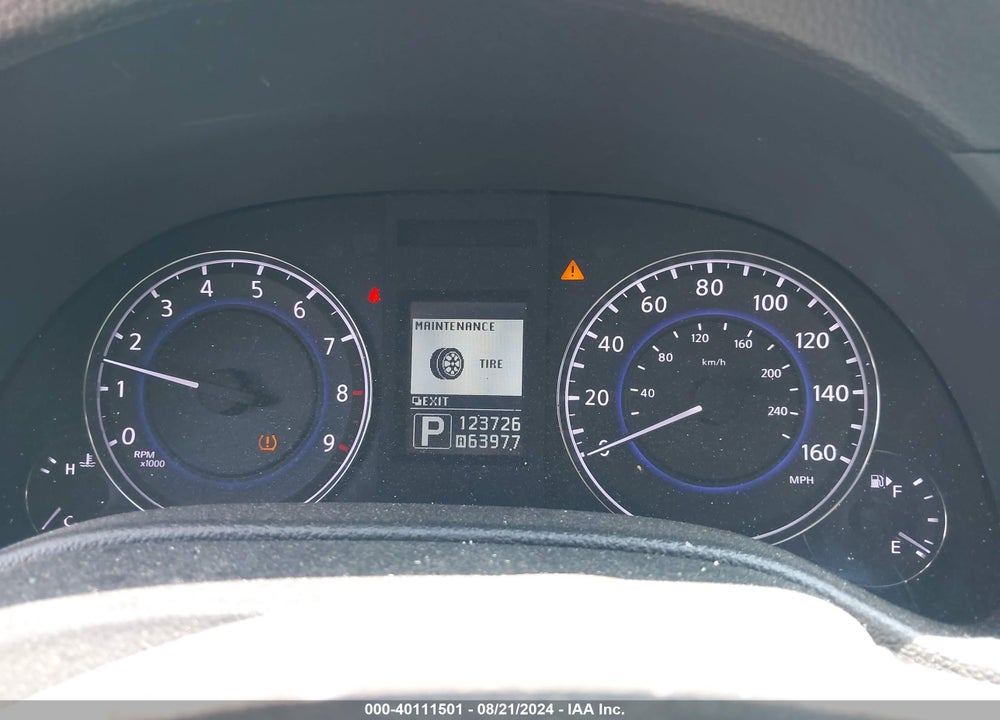 2011 INFINITI G25 JOURNEY VIN: JN1DV6AP5BM602859