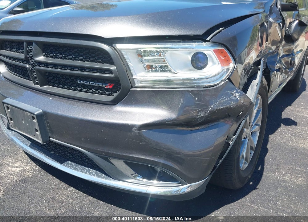 2018 DODGE DURANGO SXT RWD VIN: 1C4RDHAG1JC254449