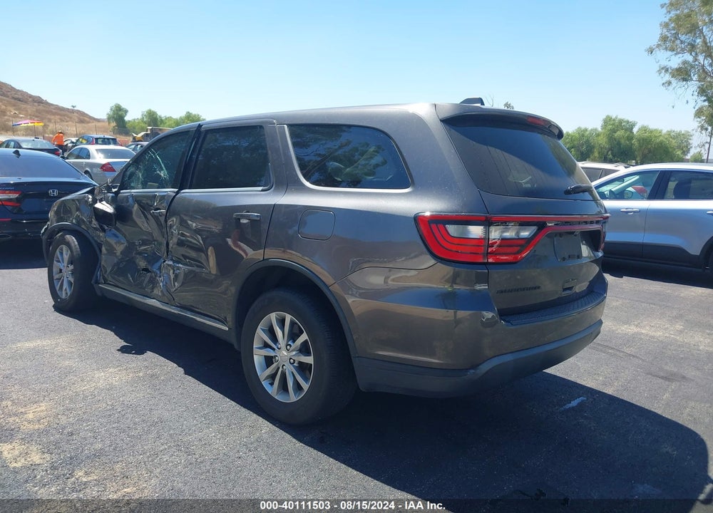2018 DODGE DURANGO SXT RWD VIN: 1C4RDHAG1JC254449