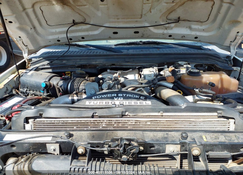 2008 FORD F-450 CHASSIS XL/XLT VIN: 1FDXF46R18EA56887