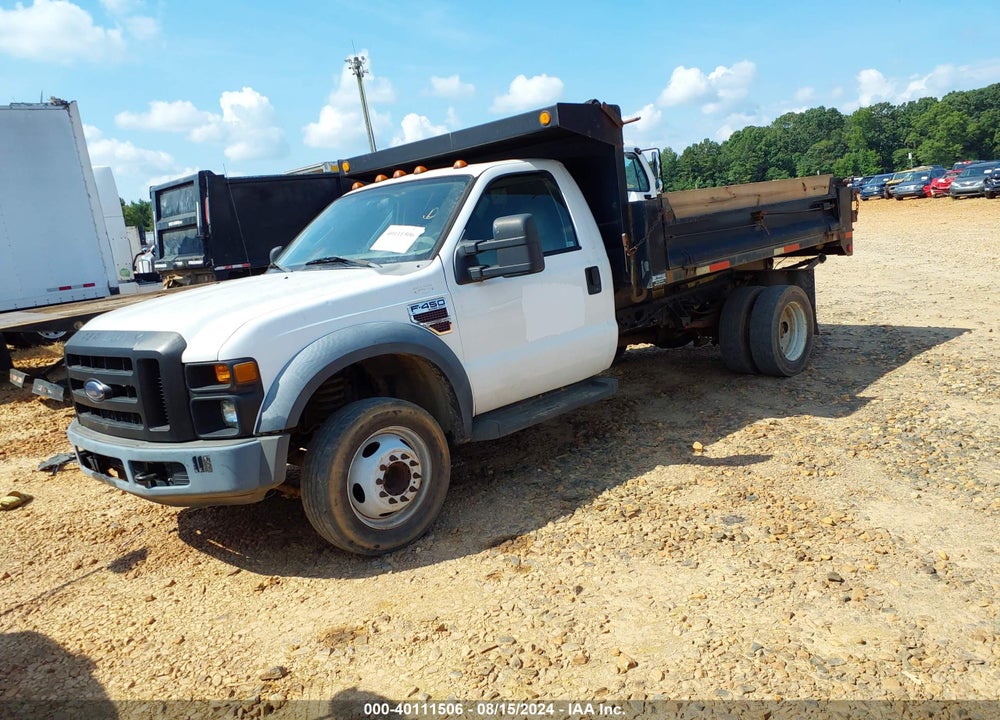 2008 FORD F-450 CHASSIS XL/XLT VIN: 1FDXF46R18EA56887