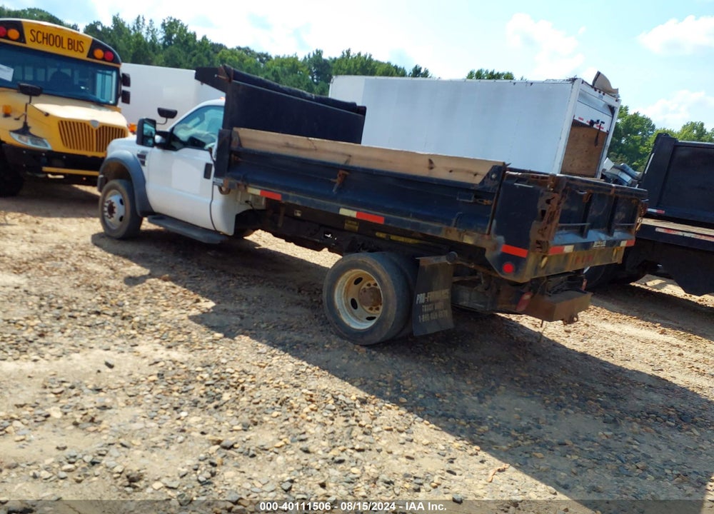 2008 FORD F-450 CHASSIS XL/XLT VIN: 1FDXF46R18EA56887