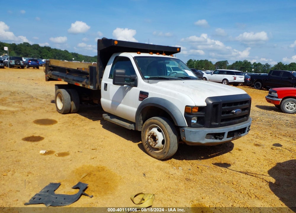 2008 FORD F-450 CHASSIS XL/XLT VIN: 1FDXF46R18EA56887