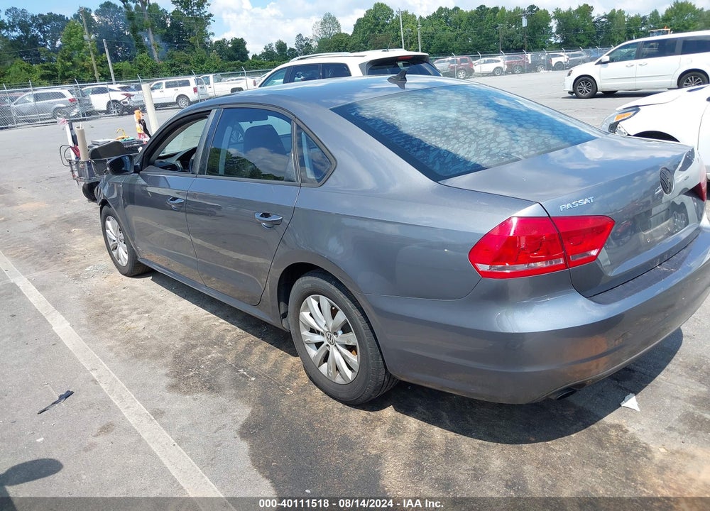 2015 VOLKSWAGEN PASSAT 1.8T WOLFSBURG EDITION VIN: 1VWAS7A39FC047810