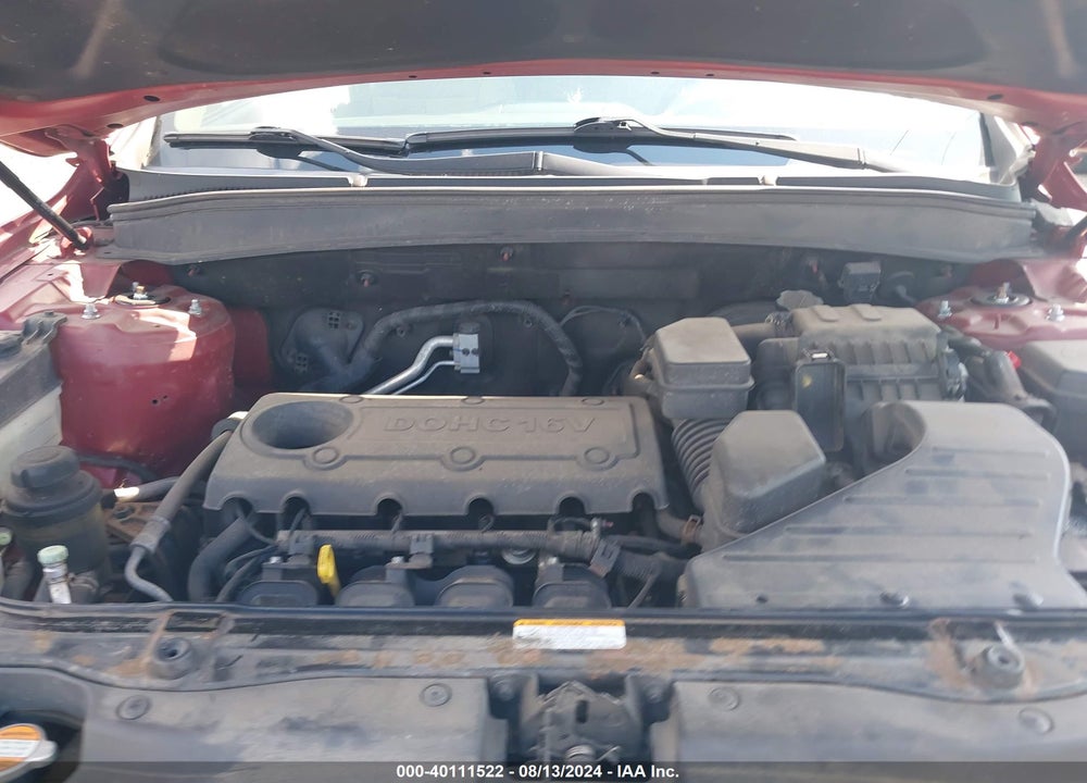 2012 HYUNDAI SANTA FE GLS VIN: 5XYZGDAB5CG163400