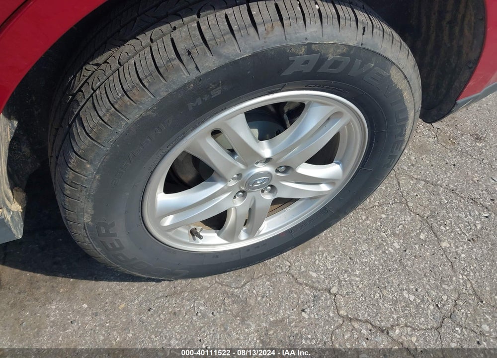2012 HYUNDAI SANTA FE GLS VIN: 5XYZGDAB5CG163400