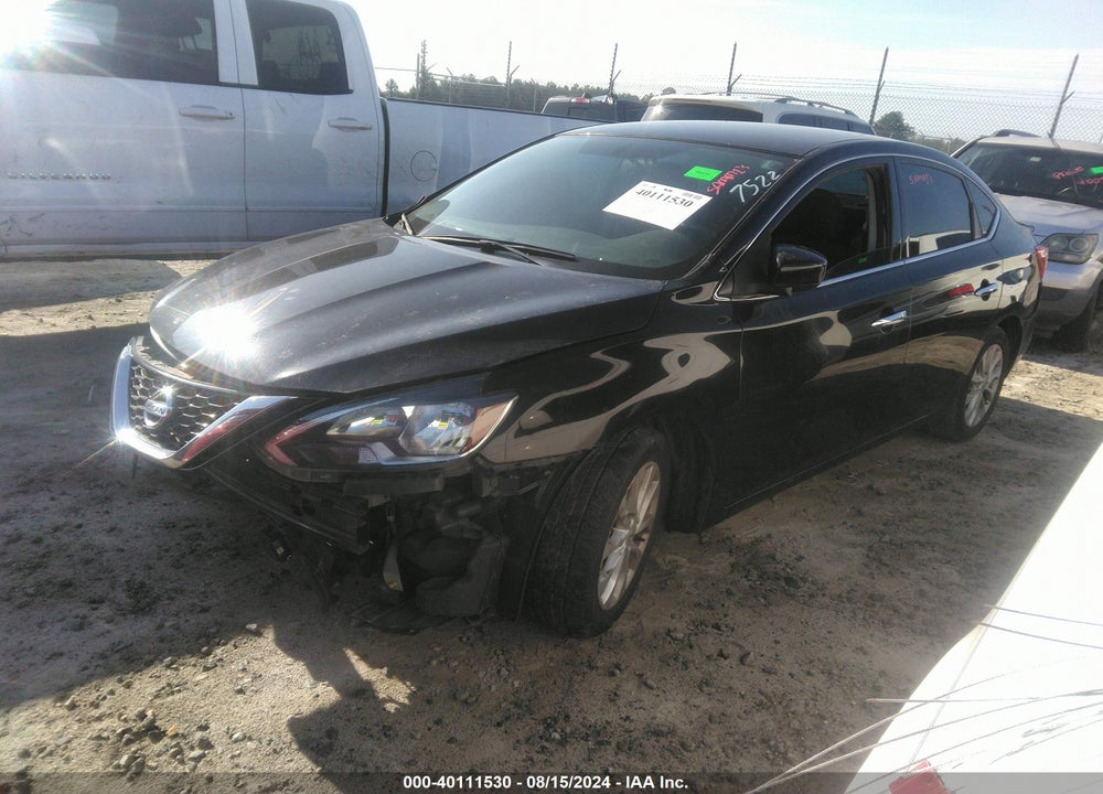 2019 NISSAN SENTRA SV VIN: 3N1AB7AP6KY427522