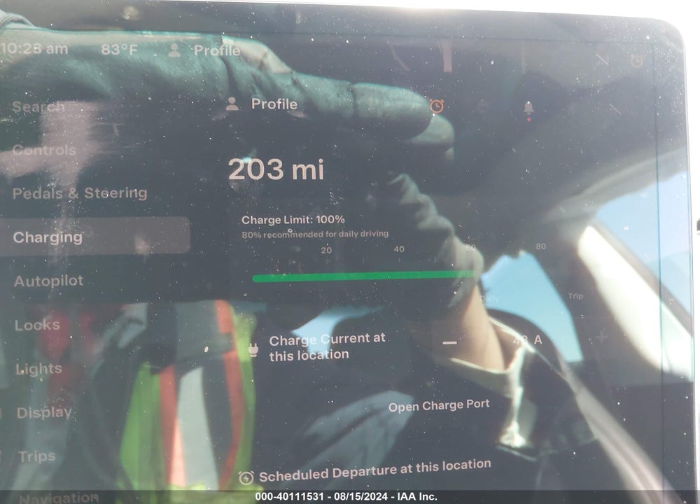 2022 TESLA MODEL 3 LONG RANGE DUAL MOTOR ALL-WHEEL DRIVE VIN: 5YJ3E1EB8NF275512