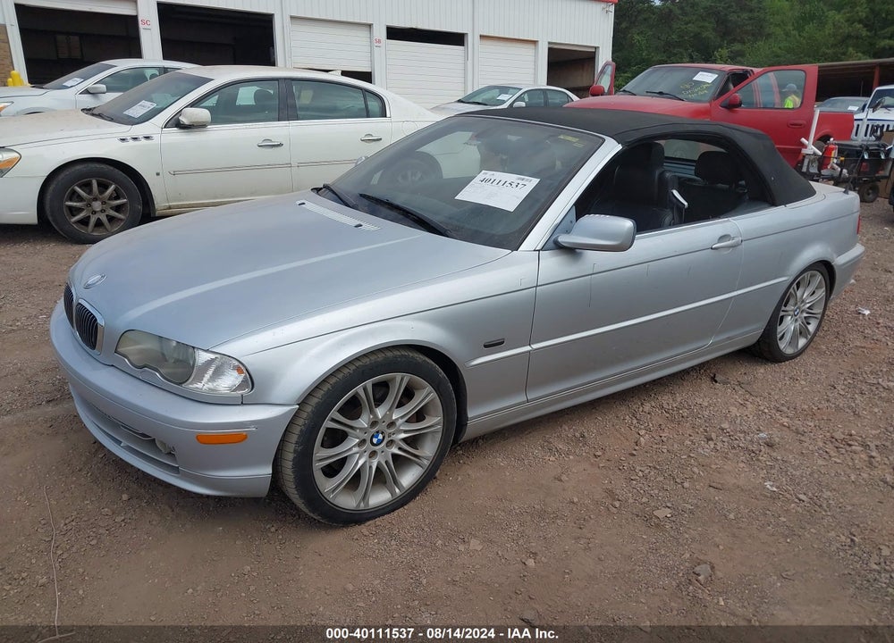 2002 BMW 330CI VIN: WBABS53492JU93833