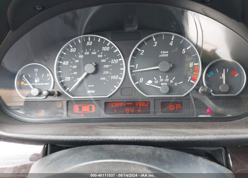 2002 BMW 330CI VIN: WBABS53492JU93833