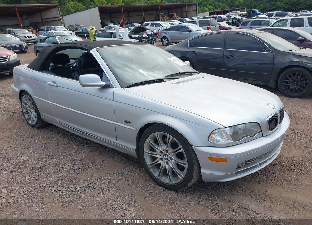 2002 BMW 330CI VIN: WBABS53492JU93833