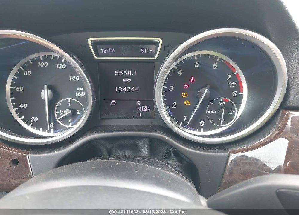 2012 MERCEDES-BENZ ML 350 4MATIC VIN: 4JGDA5HB5CA033457
