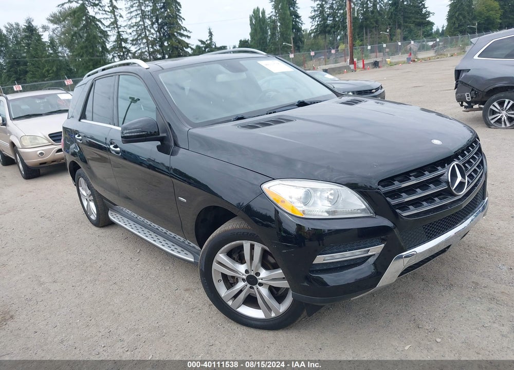 2012 MERCEDES-BENZ ML 350 4MATIC VIN: 4JGDA5HB5CA033457