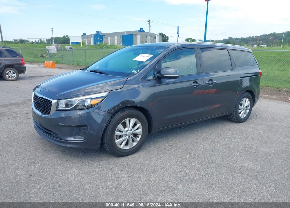 2017 KIA SEDONA LX VIN: KNDMB5C17H6236490