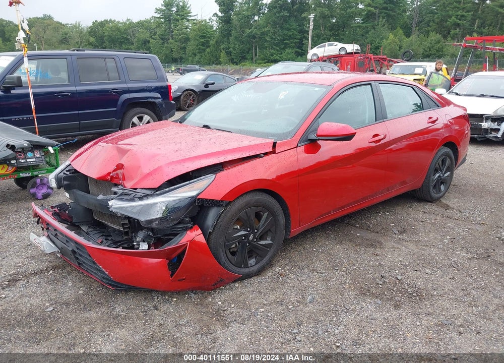 2021 HYUNDAI ELANTRA SEL VIN: 5NPLM4AG3MH044670