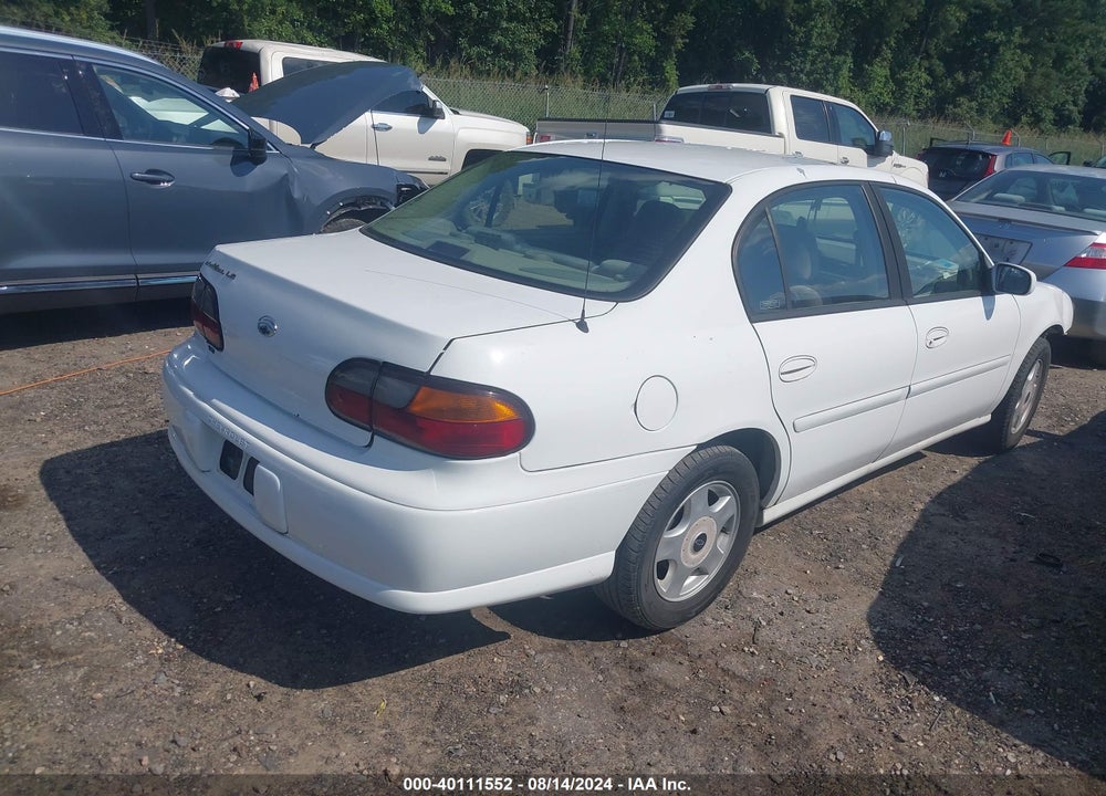 2001 CHEVROLET MALIBU LS VIN: 1G1NE52J916231450
