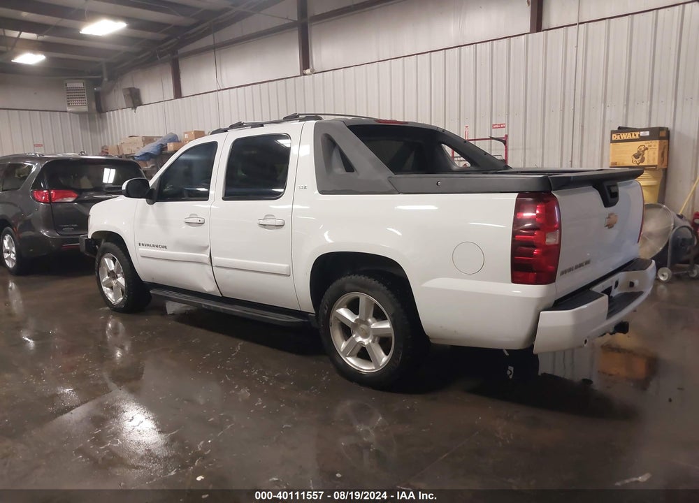 2007 CHEVROLET AVALANCHE 1500 LTZ VIN: 3GNEK12317G103048