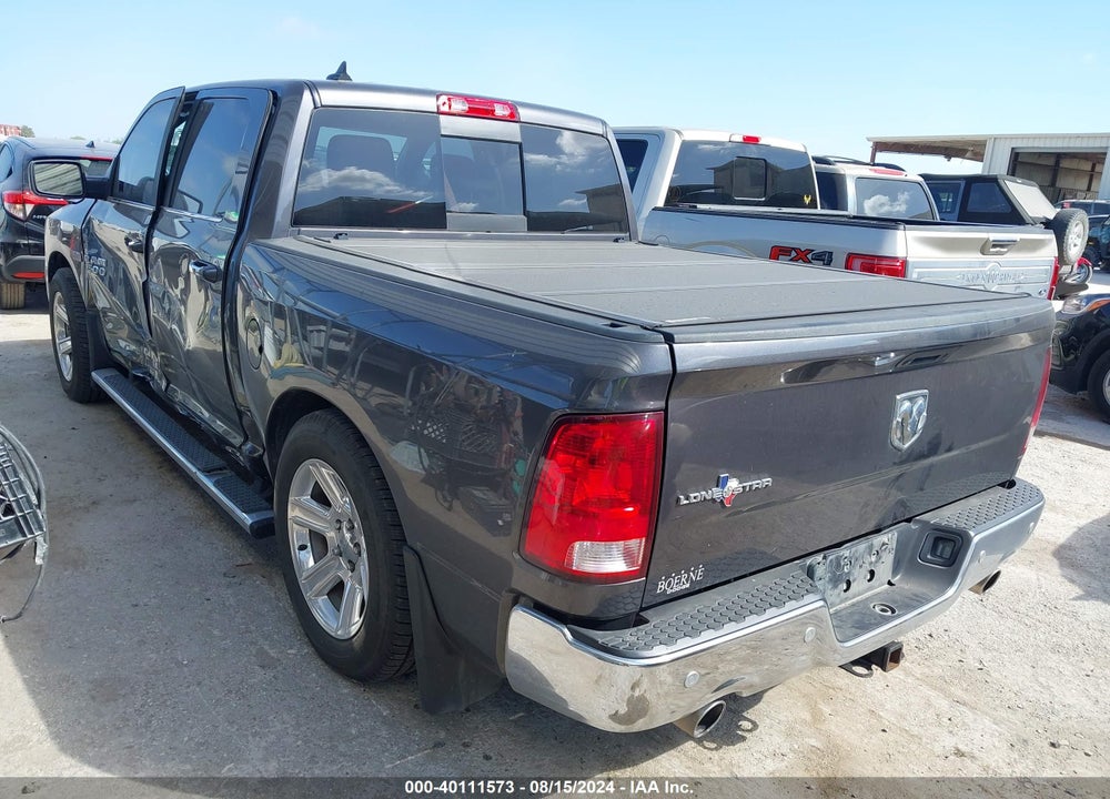 2018 STAR RAM 1500 LONE  SILVER  4X2 5'7 BOX VIN: 1C6RR6LT5JS251681