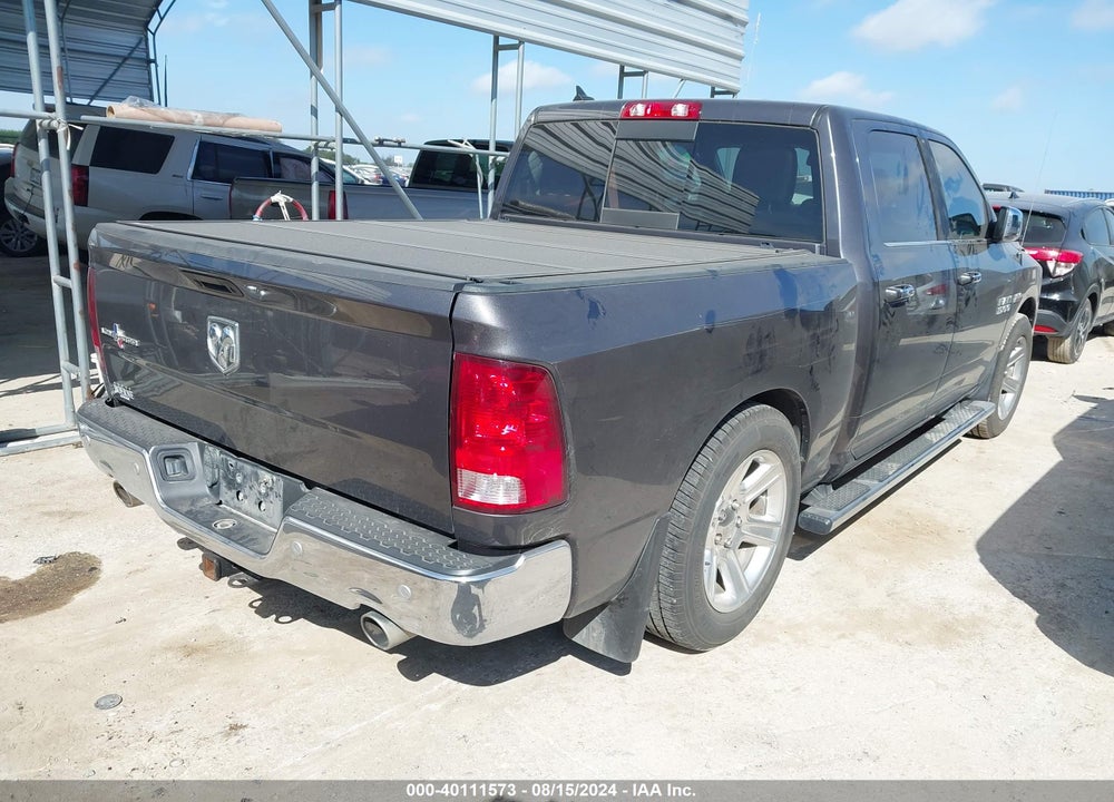 2018 STAR RAM 1500 LONE  SILVER  4X2 5'7 BOX VIN: 1C6RR6LT5JS251681