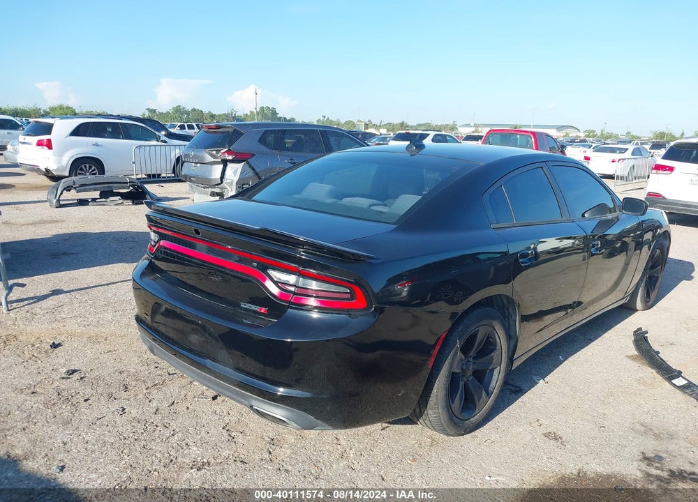 2016 DODGE CHARGER SXT VIN: 2C3CDXHG9GH163235