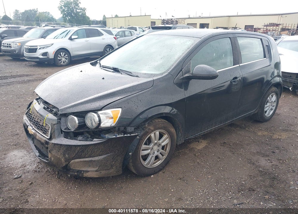 2016 CHEVROLET SONIC LT AUTO VIN: 1G1JC6SB5G4165180