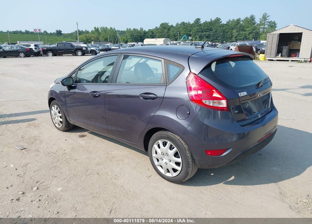 2013 FORD FIESTA SE VIN: 3FADP4EJ4DM202886